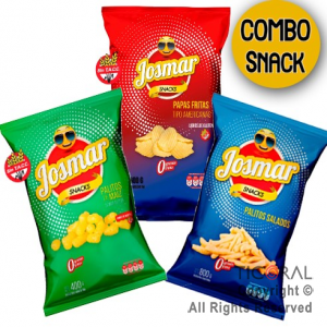 COMBO SNACK (PAPAS FRITAS+CHIZITOS+PALITOS)  -  ( CAJA x 3 COMBOS)